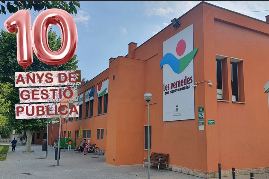 10 anys de gestió pública al CEM Les Vernedes.